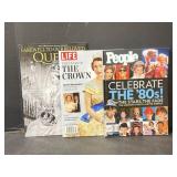 3 Magazines - People Celebrate The '80s, Life The