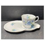 Royal Albert Forget-Me-Not Snack Set