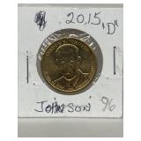 2015d U S A $1 Coin --johnson