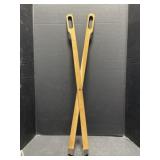 Antique Wooden Laundry Tongs