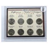 U S A Jefferson Nickel Collection In Case
