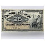 1900 Cdn 25 Cent Bank Note - Boville