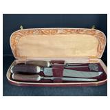 Sheffield, England Antler Carving Set in