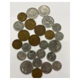 25 South Africa Coins - Dated 1965-1982 As Noted