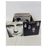 Box of Assorted Record Albums - Billy Joel,