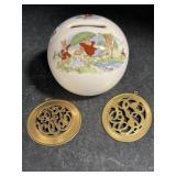 Royal Doulton Bunnykins Coin Bank &