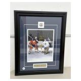 Framed Jean Beliveau & Johnny Bower ' Forever