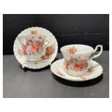 Royal Albert Centennial Rose Teacup & Saucer (2)