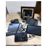 Electronic Display Screens with 2 Office Phones