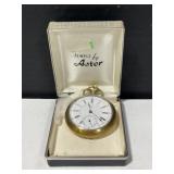 Eatons Open Face Stem Wind Pocket Watch