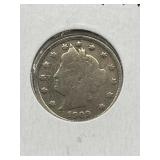 1909 U S A 5 Cent