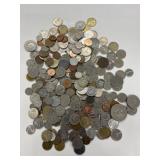 World Coins Jarful- See List In Pictures