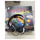 Phone Ear Muffs and Crossways Board Game