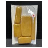 Vintage MCM Butterscotch Toiletry Set
