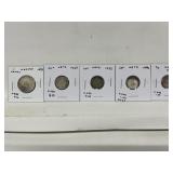 5 Coins-1918 France 1 Franc, All Neth - 1925 25c,