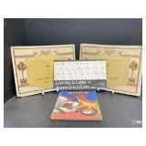 Vintage Writing Books and Red Riding Hood Book