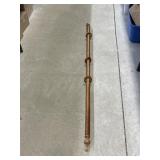 Wooden Curtain Rod 58 '