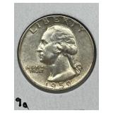 1959d U S A 25 Cent