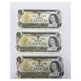 3 X Cdn $1