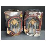 2 UFC Zuffa Action Figures