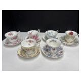6 Teacups & Saucers