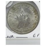 1966 Bahamas $1 Coin