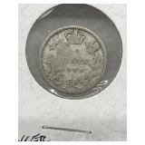 1870 Cdn 10 Cents- Silver