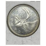 1968 Cdn 25 Cent