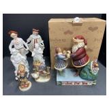 Assorted Figurines (damage) and Jim Shore