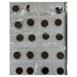 20 X Cdn Large Pennies-see Pic For Dates