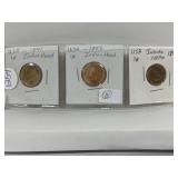 1891-3-5  U S A 1 Cent Indian Head