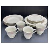 Partial Dish Set - Plates, Side Plates, Bowls,
