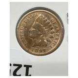 1897 U S A 1 Cent Indian Head