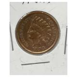 1898 U S A 1 Cent Indian Head F+