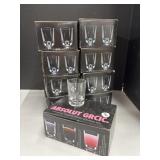 Absolut Shot Glasses - 9 Boxes of 6