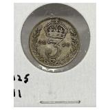 1920 G B 3 Pence