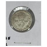 1914 G B 3 Pence