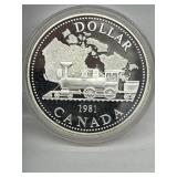1980 Cdn Silver Dollar - Commem