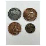 1951 G B Shilling, 1896 Wilfred Laurier Shell