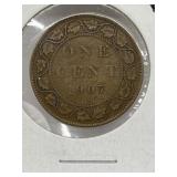 1907 Cdn Large Penny