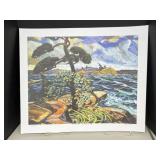 Arthur Lismer Decorator Print - A September Gale,