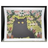 Maud Lewis Decorator Print - One Black Cat