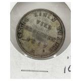 1817-a Prussia Vier 1 Thaler