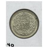 1941 Neth 25 Cent