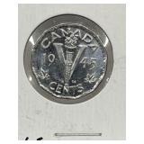 1945 Cdn 5 Cent