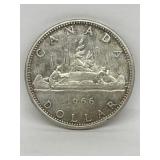 1966 Cdn Silver Dollar