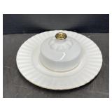 Royal Albert Val D'or 8 ' Plate & Butter Dish LId
