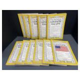 1942 National Geographic Magazines - 11 Issues