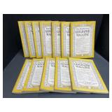 1936 National Geographic Magazines - 12 Issues