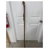 Handcrafted Wooden Walking Stick - 59 '
